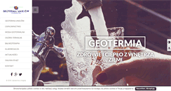 Desktop Screenshot of geotermia-uniejow.pl