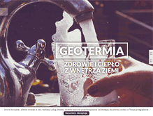 Tablet Screenshot of klubbiegacza.geotermia-uniejow.pl